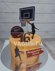 торт для баскетболиста